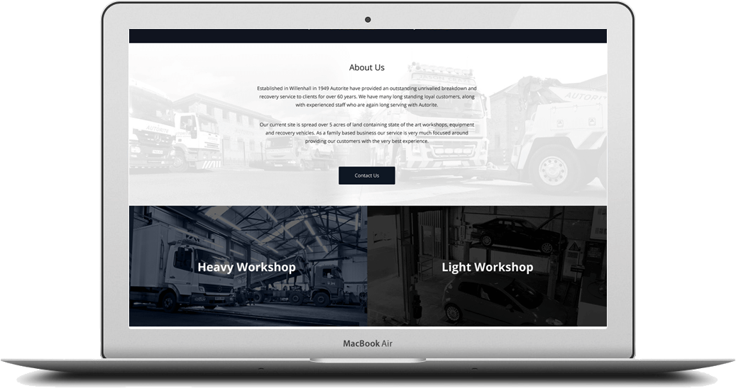 website design shropshire salvage autoriterecovery.co.uk