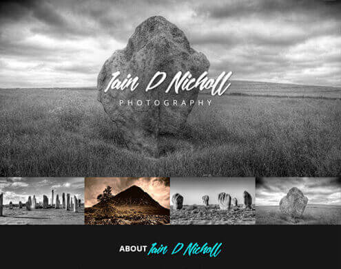 iaindnicholl.co.uk portfolio website